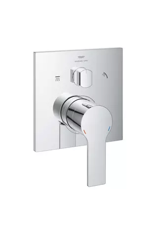 Grohe Allure Tek Kumandalı 3 Yönlü Banyo Bataryası Gümüş - 29176001