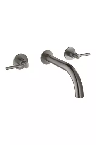 Grohe Atrio 3 Delikli Duvardan Lavabo Bataryası M-boyut - 20662al0