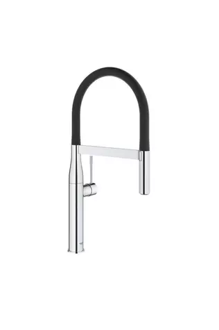 Grohe Eviye Bataryası Spiralli 2 Fonk Essence Krom/siyah-30294000
