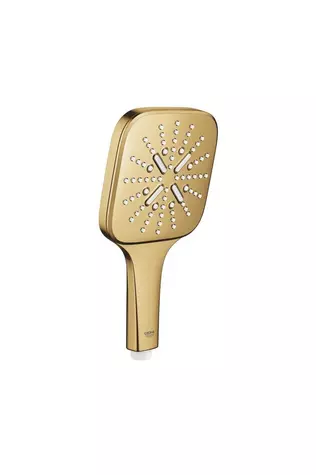 Grohe Rainshower Smartactive 130 Cube El Duşu 3 Akışlı Brushed Cool Sunrise - 26582gn0
