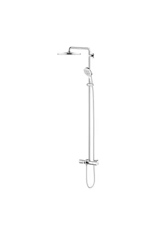 Grohe Rainshower Smartactive 310 Duvara Monte Termostatik Banyo Bataryalı Duş Sistemi - 26657000