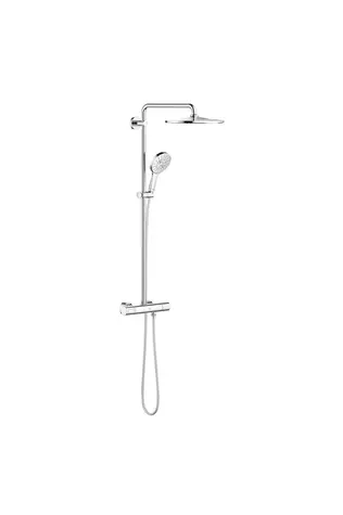 Grohe Rainshower Smartactive 310 Duvara Monte Termostatik Bataryalı Duş Sistemi - 26648000