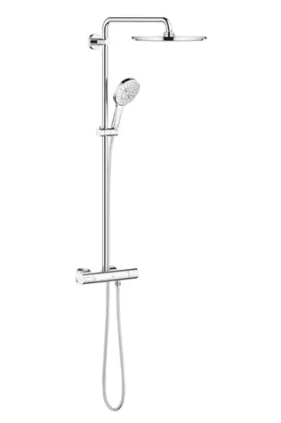 Grohe Rainshower Smartactive 310 Duvara Monte Termostatik Bataryalı Duş Sistemi - 27968001
