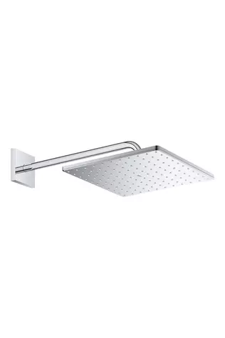Grohe Tepe Duşu 31x31 Cm + Duvardan Dirsek 42 Cm Krom - 26563000